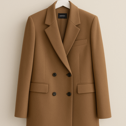 Elegant Silk Wrap Dress